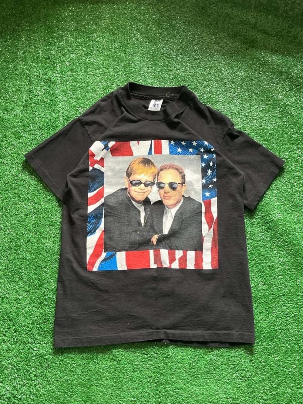 Vintage 1994 Elton John & Billy Joel Face to Face Tour T-Shirt Size L